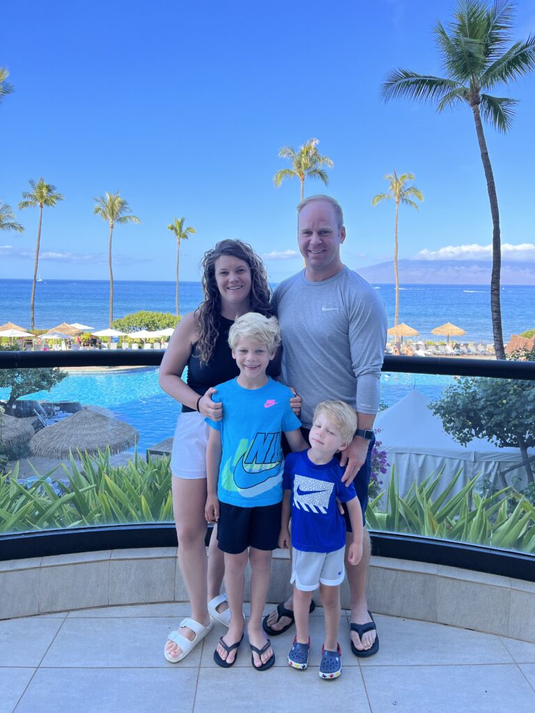 Hyatt regency maui view from the lobby