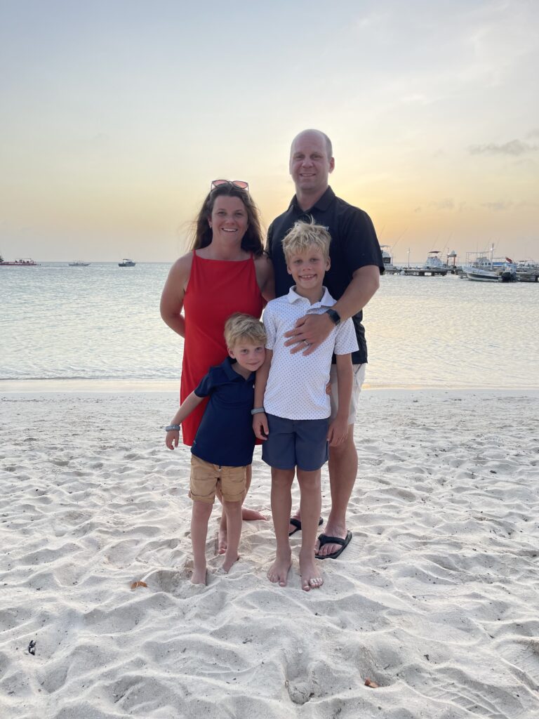 Aruba vacation on credit card points