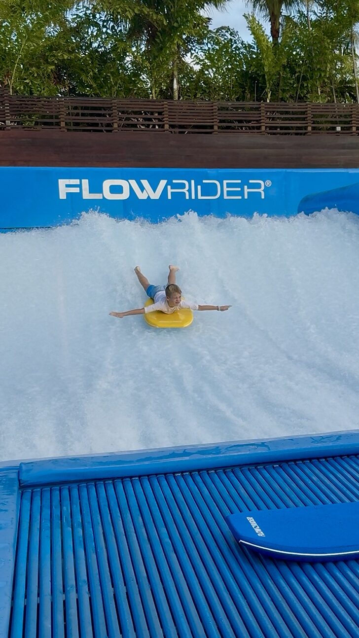 Wave rider machine, which is included at the Grand Hyatt Baha Mar 