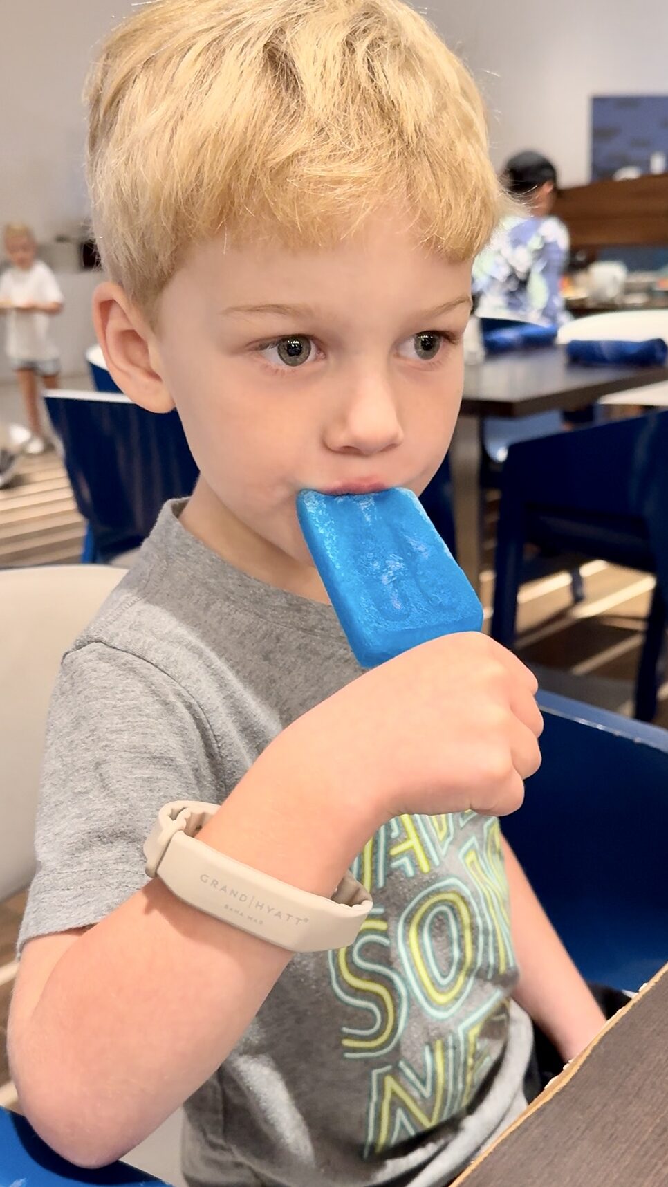 The Buffet had popsicles every day, and they never seemed to melt