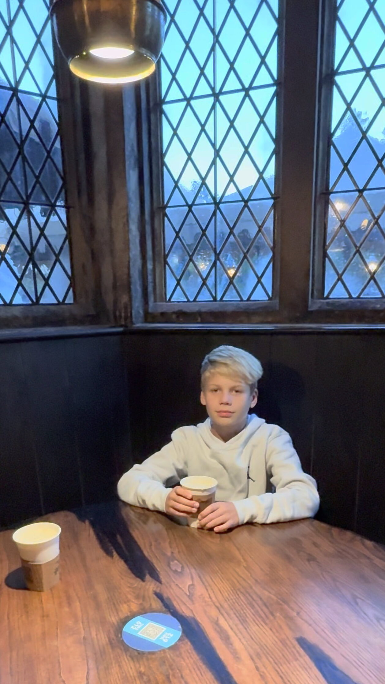 Butter beer in Hogsmeade 